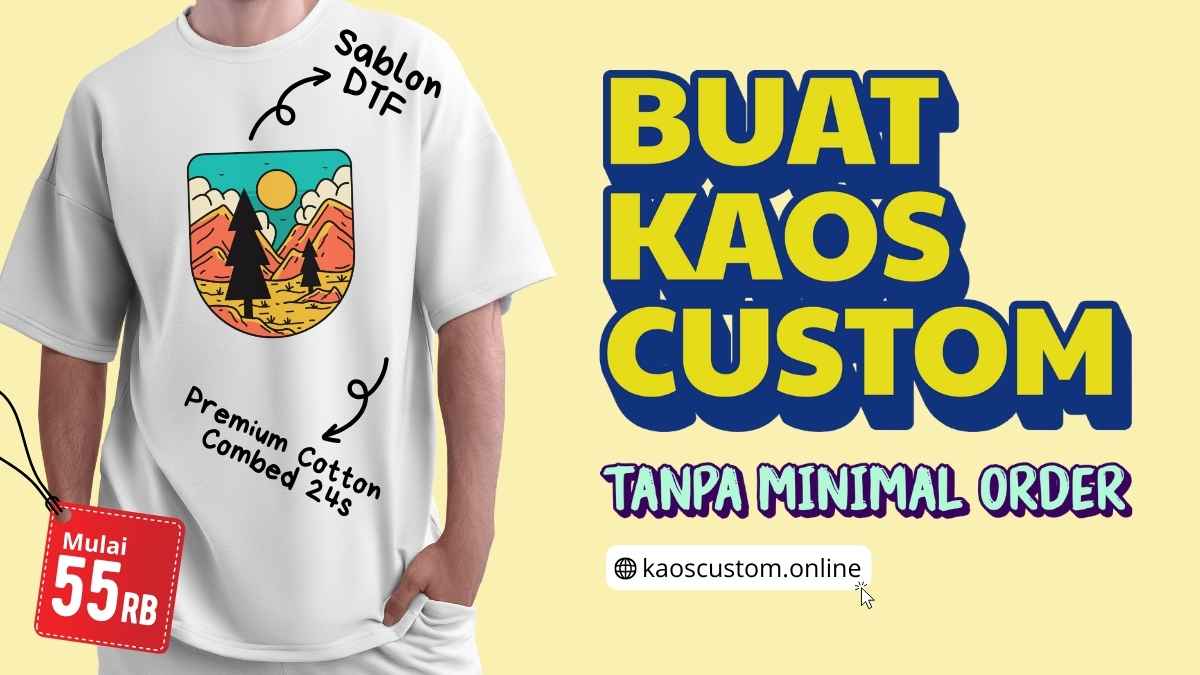 sablon kaos satuan
